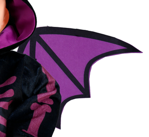 Costume Vestito Pipistrello Travestimento per Bambini Halloween Carnevale Cosplay
