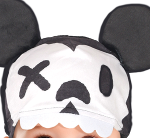 Costume Vestito Mousy Skeleton Travestimento Scheletro Topolino per Bambini Halloween Carnevale Cosplay