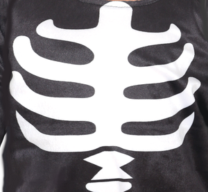 Costume Vestito Mousy Skeleton Travestimento Scheletro Topolino per Bambini Halloween Carnevale Cosplay