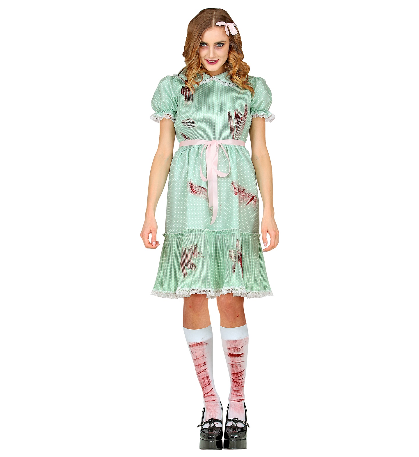 Costume Bambola Assassina per Adulti Travestimento Halloween Carnevale Cosplay Shining - 1031