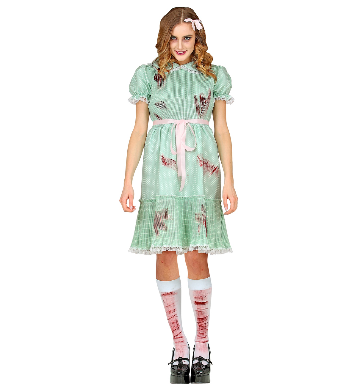Costume Bambola Assassina per Adulti Travestimento Halloween Carnevale Cosplay Shining - 1031