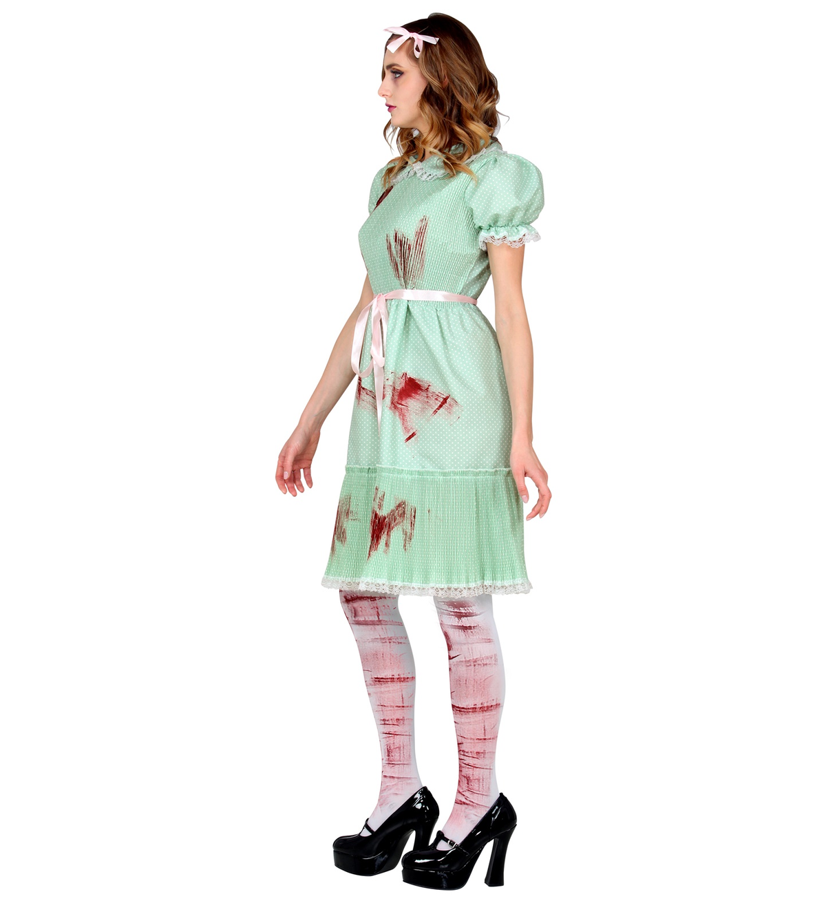 Costume Bambola Assassina per Adulti Travestimento Halloween Carnevale Cosplay Shining - 1031