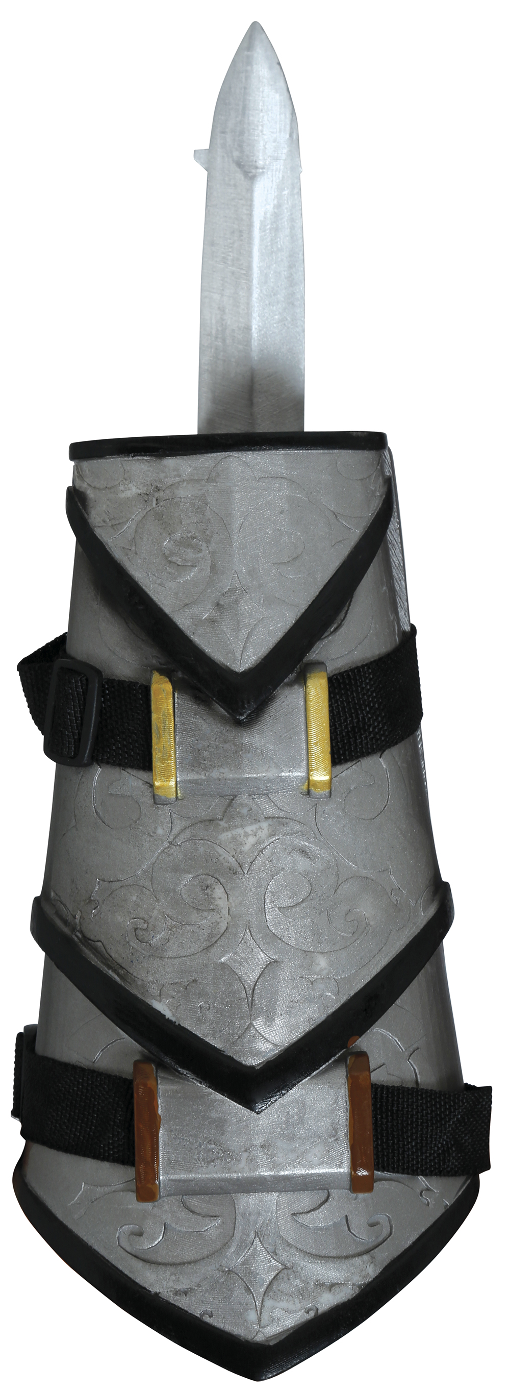 Bracciale Ninja con Pugnale Retrattile Accessorio Travestimento Carnevale Cosplay Assassin's Creed - 46202