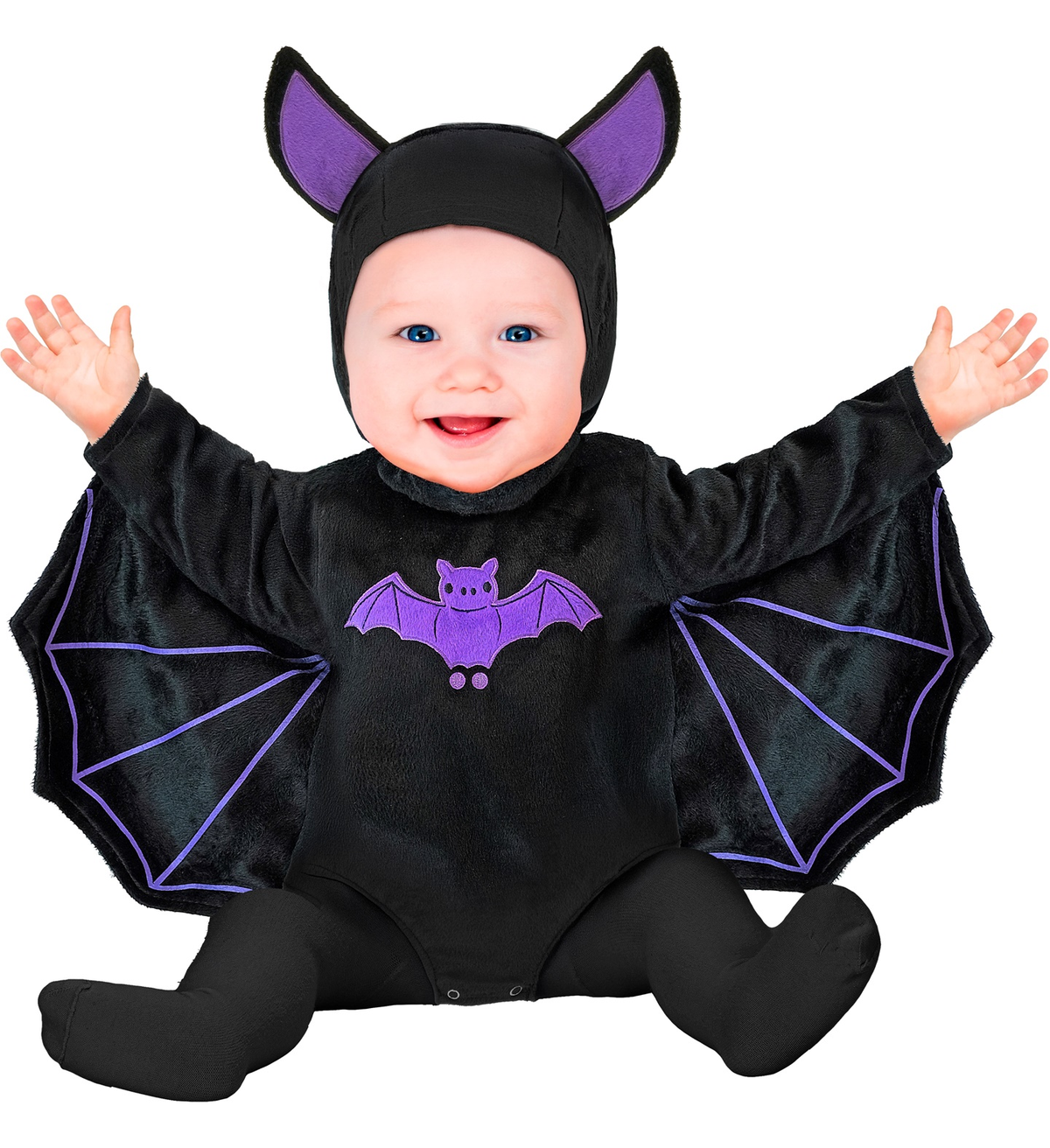 Costume Pipistrello in Peluche Travestimento per Bambini Halloween Carnevale Cosplay - 1622