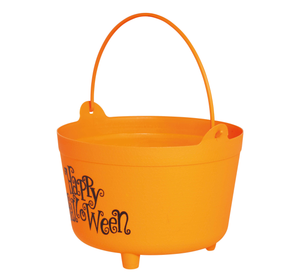 Cestino Dolcetto O Scherzetto Calderone 30 CM Accessori Halloween Carnevale - 24237