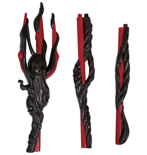 Tridente Rami Smontabile 150 CM Accessori Diavolo per Abito Vestito Travestimento Carnevale Halloween - 24678