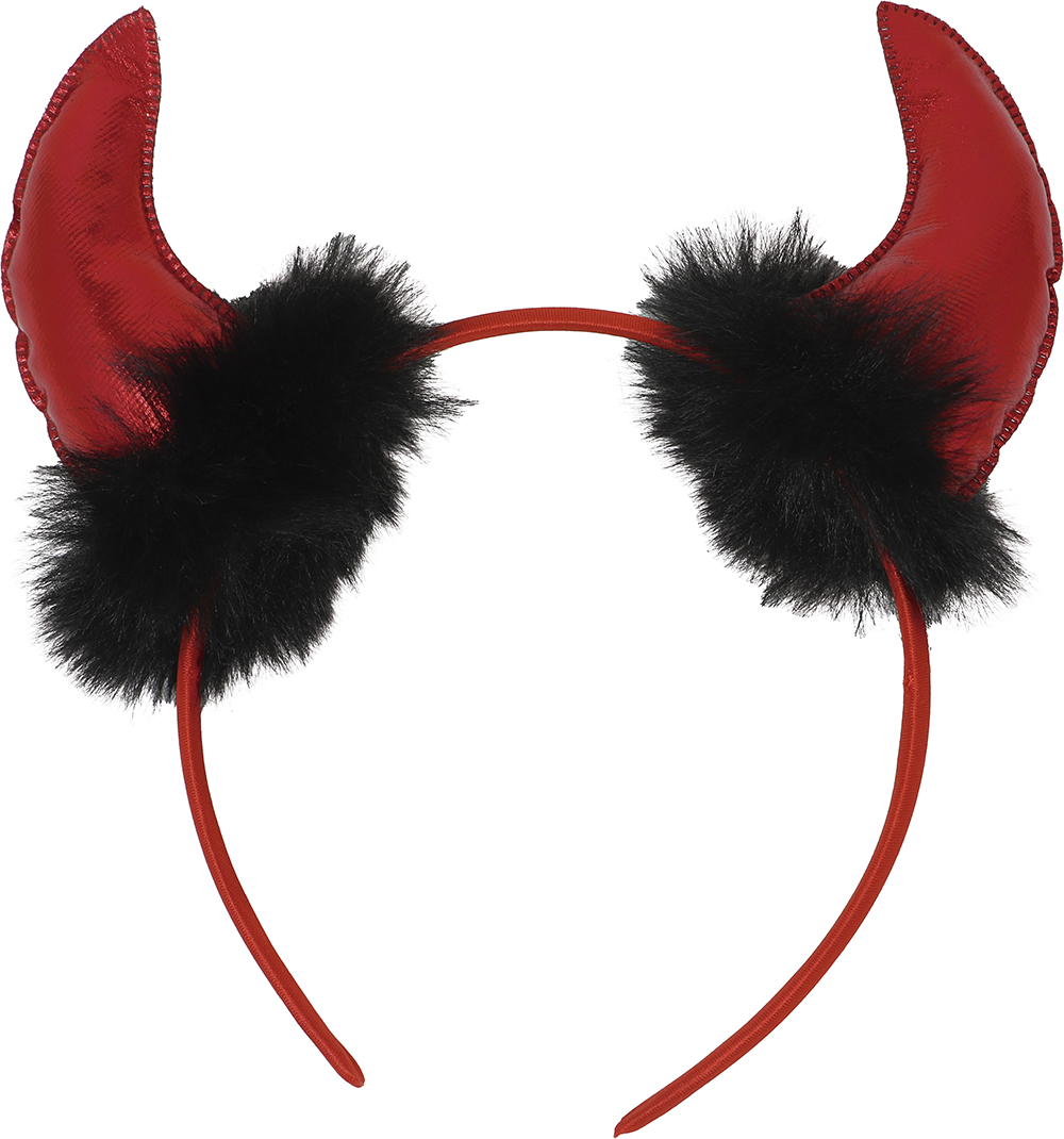 Set Travestimento Diavola 3 Pezzi Cerchietto Coda Tridente Accessori per Travestimenti - 24925