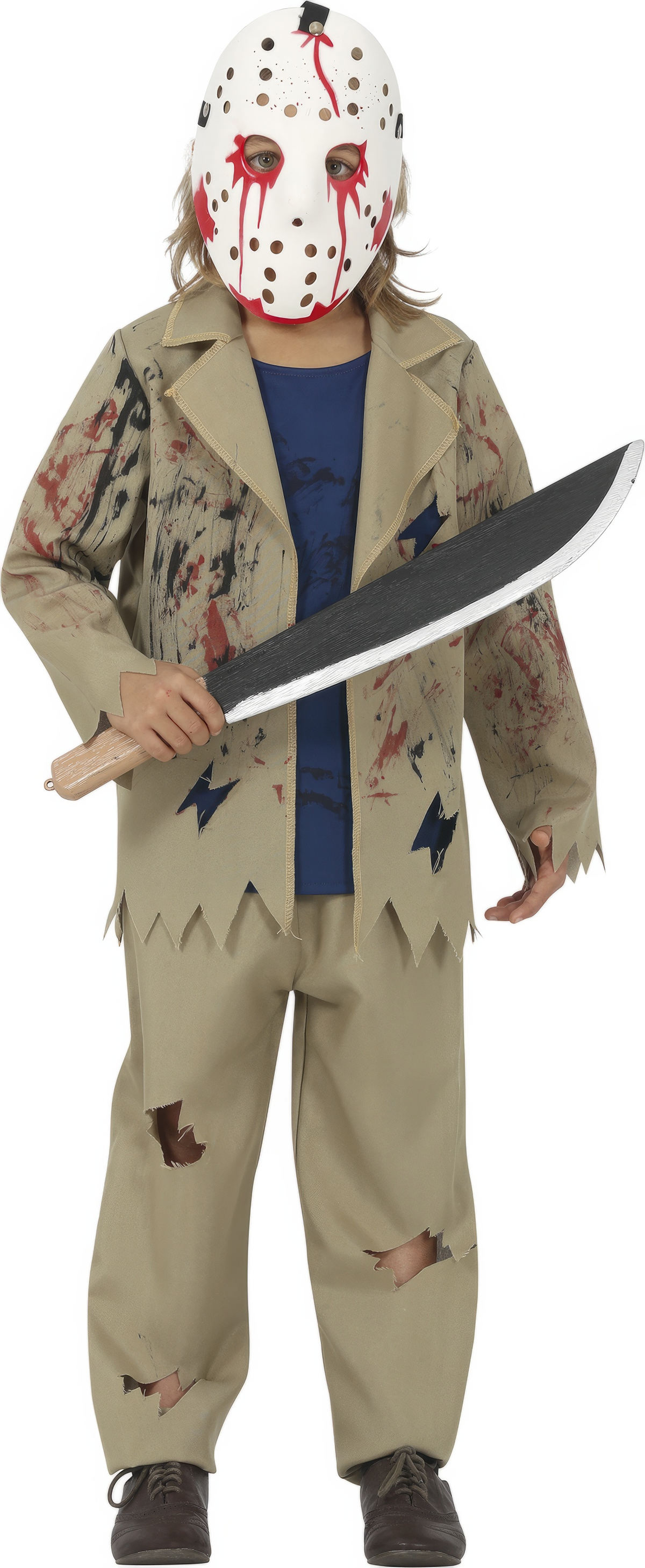 Costume Vestito Jazz Dead Travestimento Venerdì 13 per Bambini Halloween Carnevale Cosplay