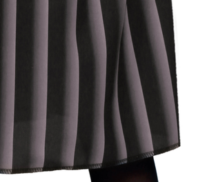 Costume Vestito Studentessa Gotica Travestimento Mercoledì per Bambini Halloween Carnevale Cosplay