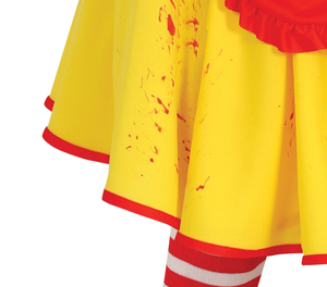 Costume Miss Mckiller per Bambine Vestito Travestimento Halloween Cosplay - 7801