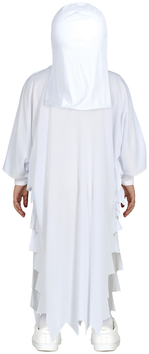 Costume Fantasma per Bambini Vestito Travestimento Halloween Carnevale Cosplay