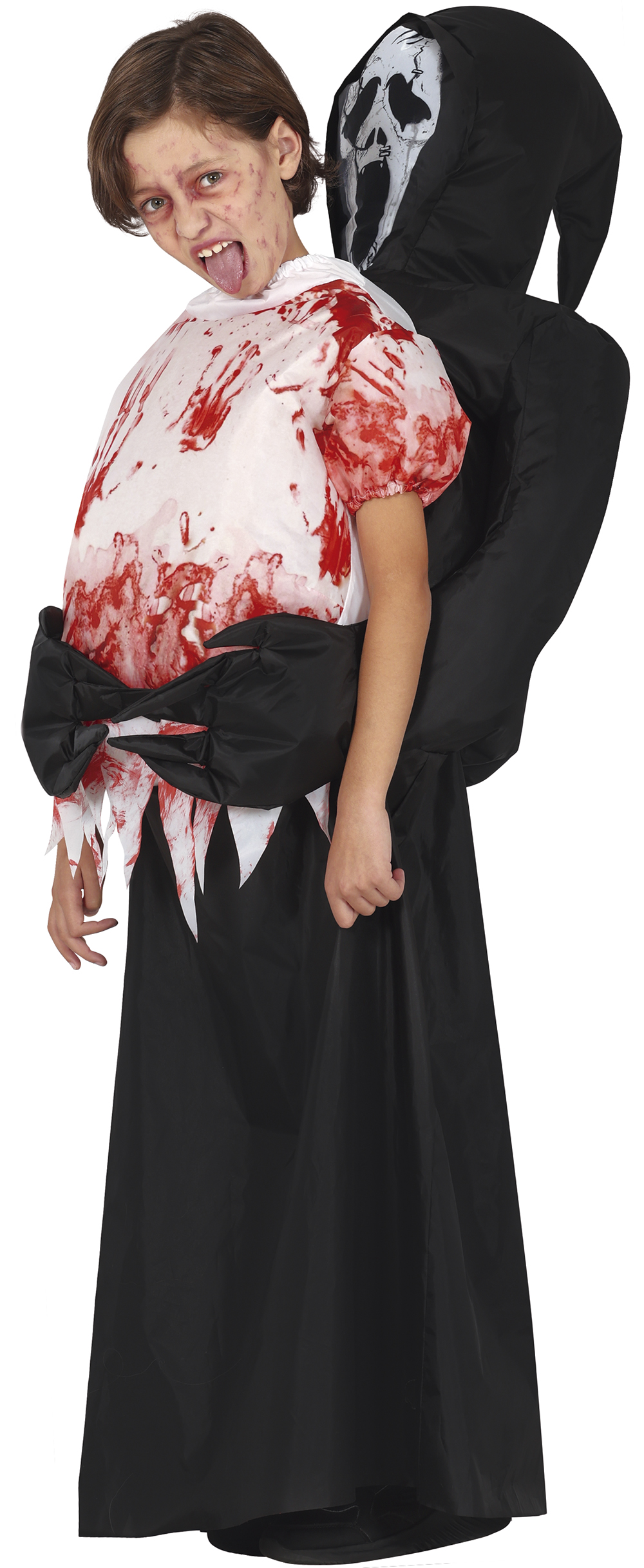 Costume the Death Inflatable Gonfiabile per Bambini Vestito Morte Travestimento Halloween Carnevale Cosplay