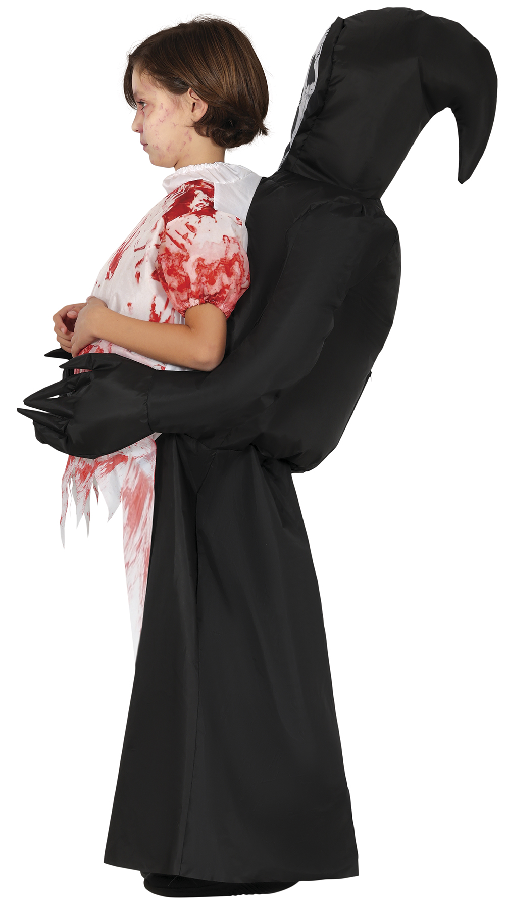 Costume the Death Inflatable Gonfiabile per Bambini Vestito Morte Travestimento Halloween Carnevale Cosplay