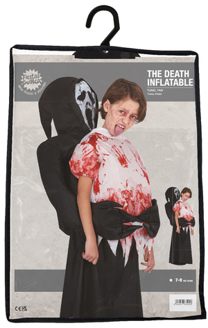 Costume the Death Inflatable Gonfiabile per Bambini Vestito Morte Travestimento Halloween Carnevale Cosplay