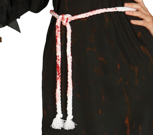 Costume Vestito Suora Zombie Travestimento per Adulti Halloween Carnevale Cosplay