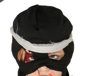 Costume Skeleton Ninja Vestito Travestimento Scheletro Ninja per Bambini Halloween Cosplay