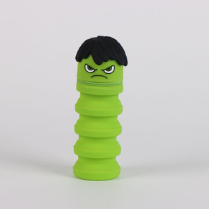 Tombolino in Silicone Hulk MARVEL Astuccio Estensibile Porta Cancelleria 20 CM - 1713-2