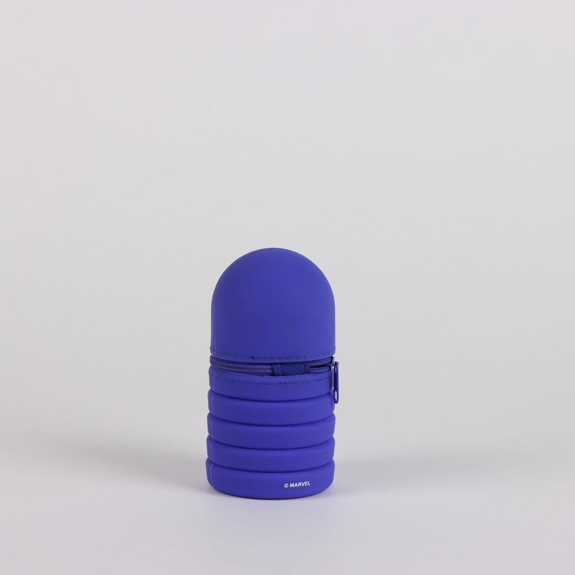Tombolino in Silicone Capitan America MARVEL Astuccio Estensibile Porta Cancelleria 20 CM - 1713-3