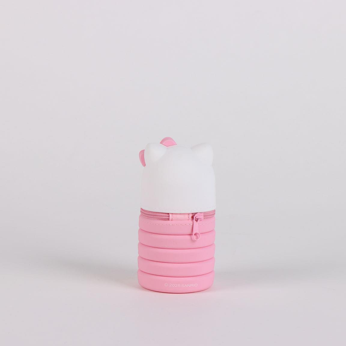 Tombolino in Silicone Hello Kitty Sanrio Astuccio Estensibile Porta Cancelleria 20 CM - 1716-1