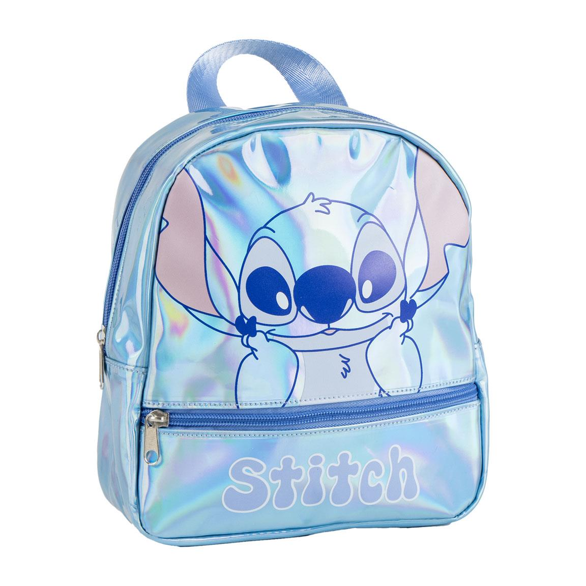 Zainetto da Passeggio Stitch DISNEY Borsa Casual Iridescente Tempo Libero 23 CM - 6217