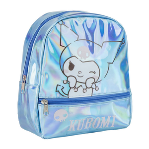 Zainetto da Passeggio Kuromi Sanrio Borsa Casual Iridescente Tempo Libero 23 CM - 6215