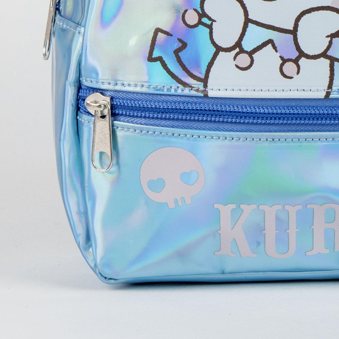 Zainetto da Passeggio Kuromi Sanrio Borsa Casual Iridescente Tempo Libero 23 CM - 6215