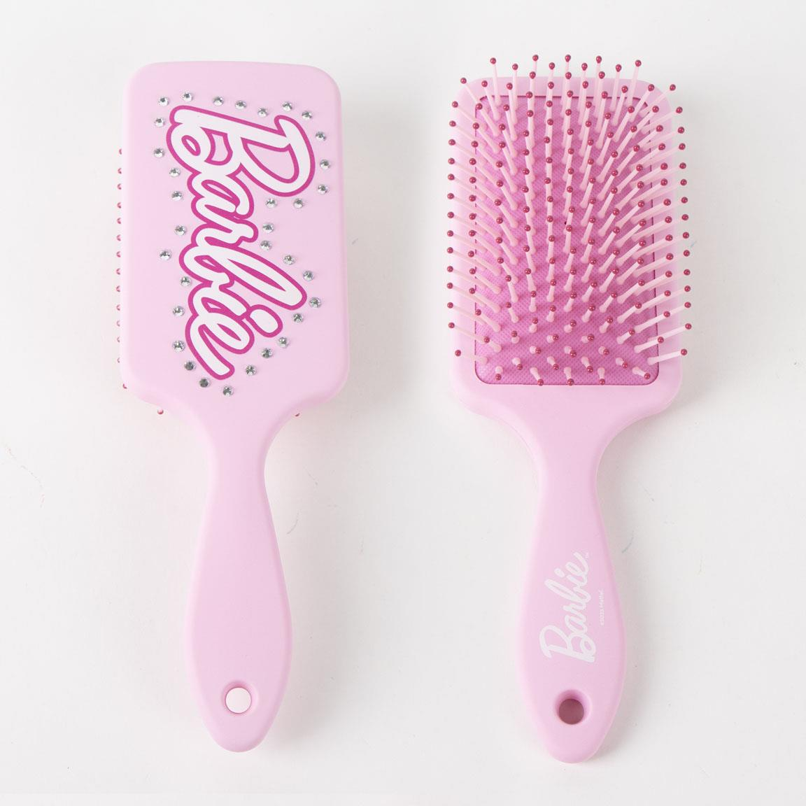 Spazzola Barbie Mattel Districante per Capelli 22 CM con Strass e Setole Morbide in Confezione Regalo - 2910