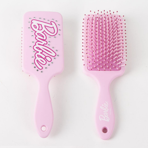 Spazzola Barbie Mattel Districante per Capelli 22 CM con Strass e Setole Morbide in Confezione Regalo - 2910