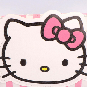 Beauty Case Hello Kitty Sanrio in Similpelle Pochette 17 CM Trucchi da Bagno e Viaggio - 3546