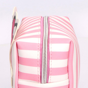 Beauty Case Hello Kitty Sanrio in Similpelle Pochette 17 CM Trucchi da Bagno e Viaggio - 3546