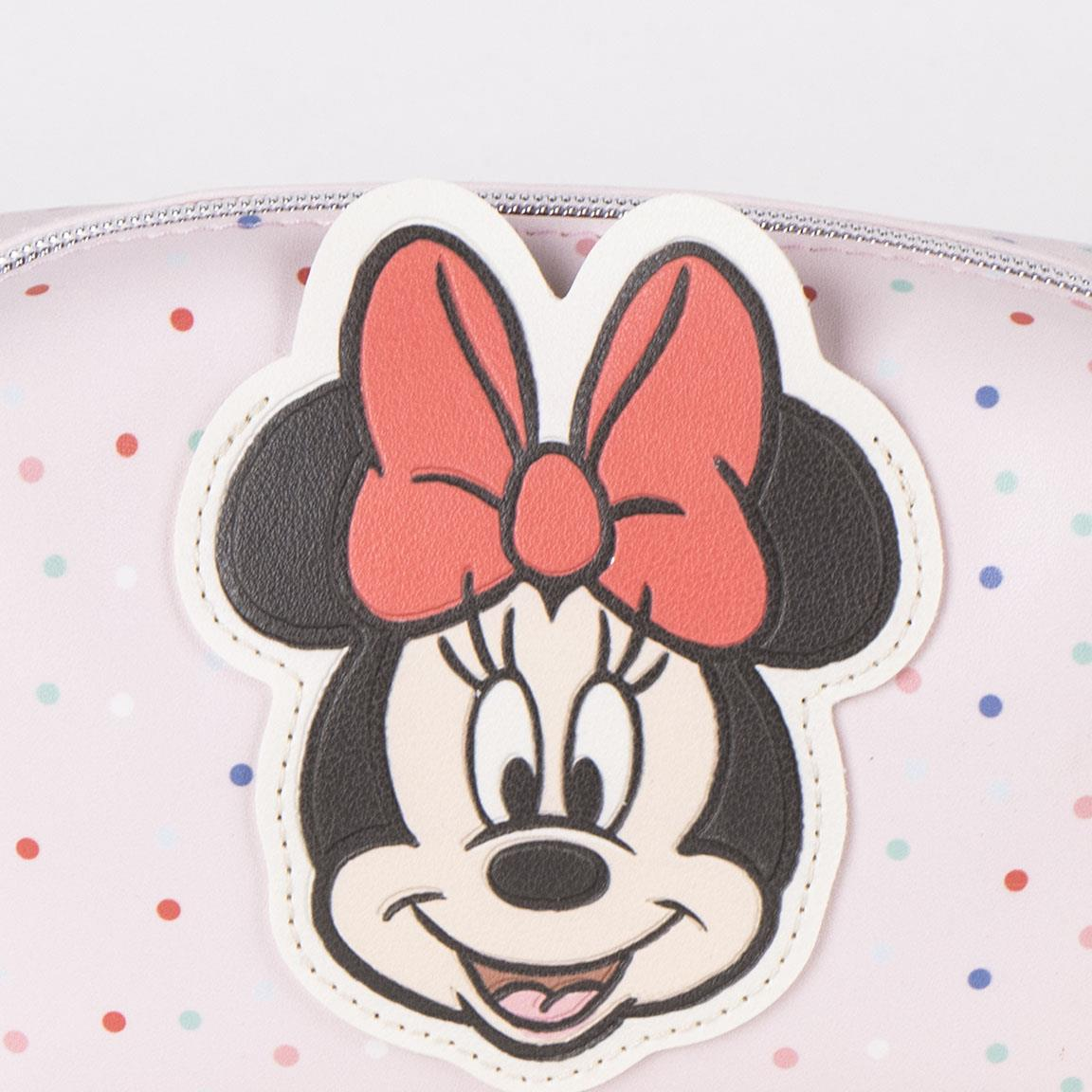 Beauty Case Minnie Mouse DISNEY in Similpelle Pochette 17 CM Trucchi da Bagno e Viaggio - 3549