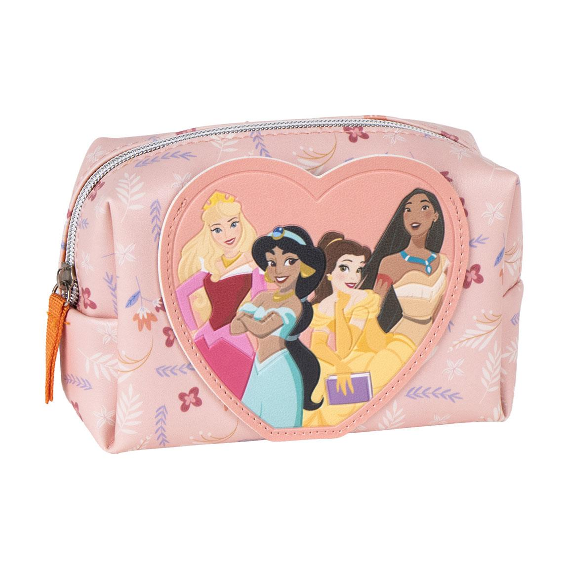 Beauty Case Principesse DISNEY in Similpelle Pochette 17 CM Trucchi da Bagno e Viaggio - 3550