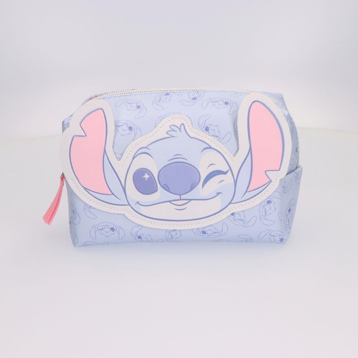 Beauty Case Stitch DISNEY in Similpelle Pochette 17 CM Trucchi da Bagno e Viaggio - 3551