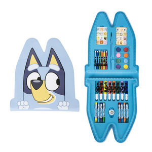Mini Set per Colorare Bluey Valigetta 36 Pezzi in Confezione Sagomata - 1782