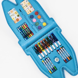 Mini Set per Colorare Bluey Valigetta 36 Pezzi in Confezione Sagomata - 1782
