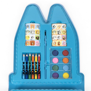 Mini Set per Colorare Bluey Valigetta 36 Pezzi in Confezione Sagomata - 1782
