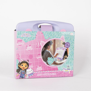 Lavagna Portatile Gabby's Dollhouse Kit Creatività Lavagnetta Richiudibile - 1814