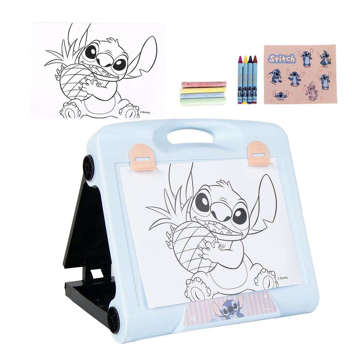 Lavagna Portatile Stitch DISNEY Kit Creatività Lavagnetta Richiudibile - 1812