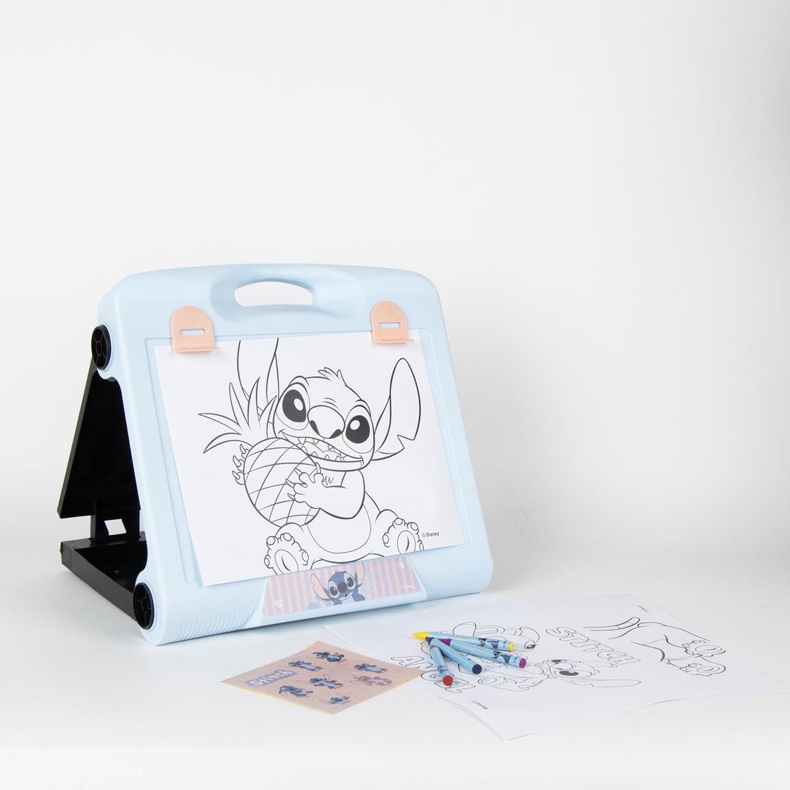 Lavagna Portatile Stitch DISNEY Kit Creatività Lavagnetta Richiudibile - 1812