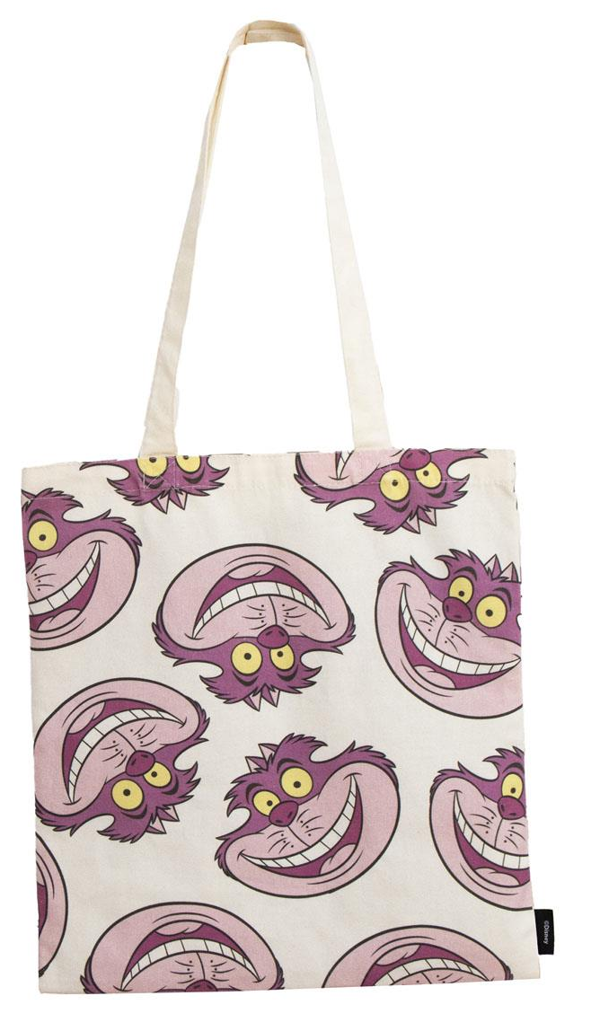 Borsa in Tela Riutilizzabile Stregatto Alice in Wonderland Borsa Shopper Multifunzione - 6210