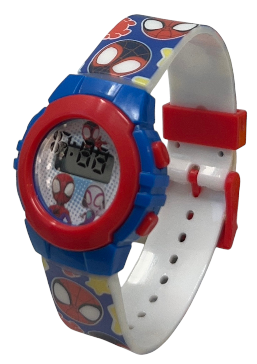 Orologio da Polso Digitale Spidey e i Suoi Fantastici Amici MARVEL in Confezione Sagomata - Spf4019