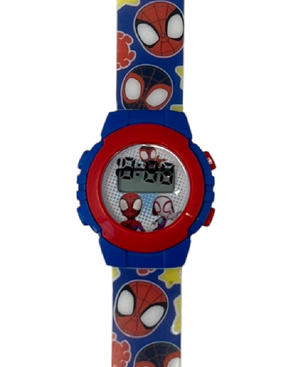 Orologio da Polso Digitale Spidey e i Suoi Fantastici Amici MARVEL in Confezione Sagomata - Spf4019