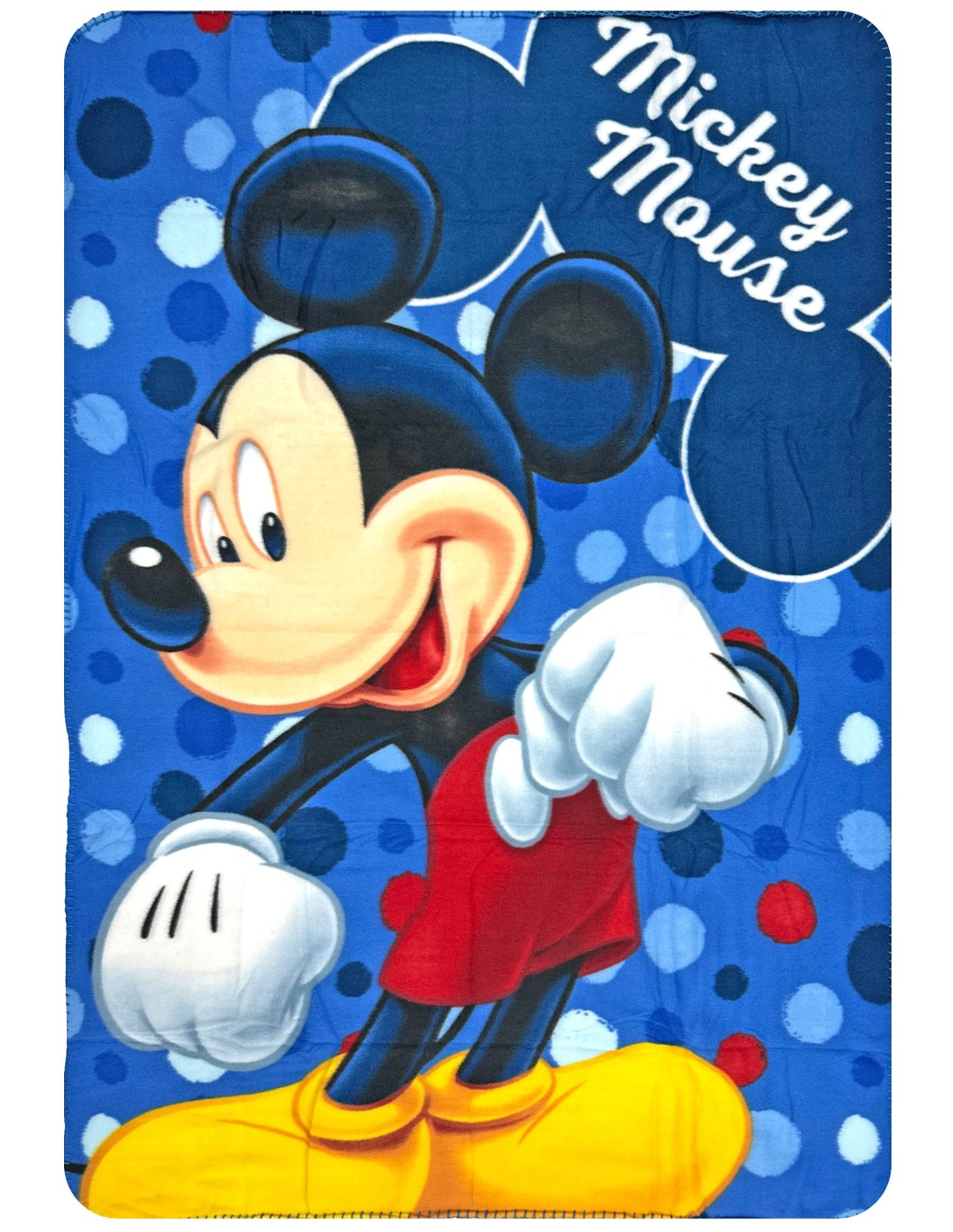 Plaid Topolino DISNEY Coperta in 100% Poliestere 220 Gsm 100 X 140 CM per Bambini - Mic24-4228