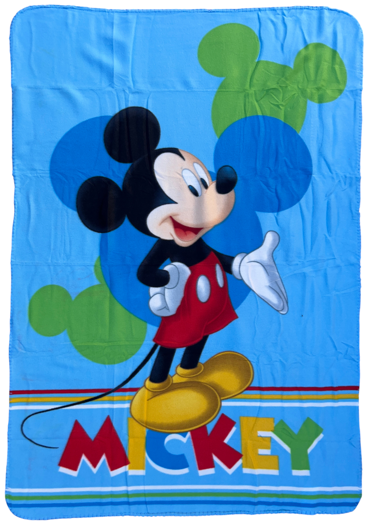 Plaid Topolino DISNEY Coperta in 100% Poliestere 220 Gsm 100 X 140 CM per Bambini - Je12339cg