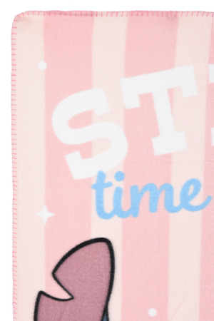 Plaid Stitch DISNEY Coperta in 100% Poliestere 220 Gsm 100 X 150 CM per Bambini - Hy46014