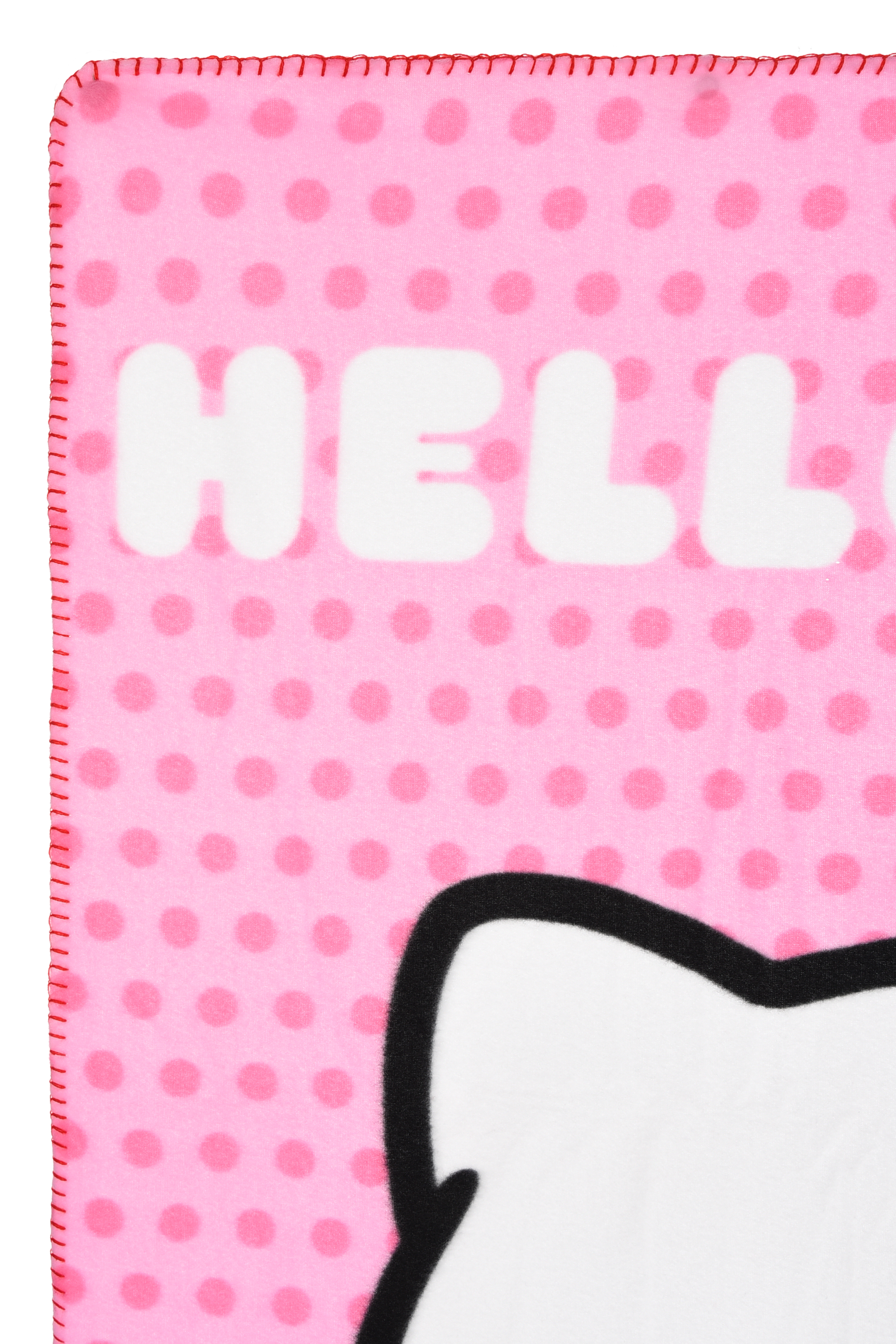 Plaid Hello Kitty Coperta in 100% Poliestere 220 Gsm 100 X 150 CM per Bambini - Hy46005