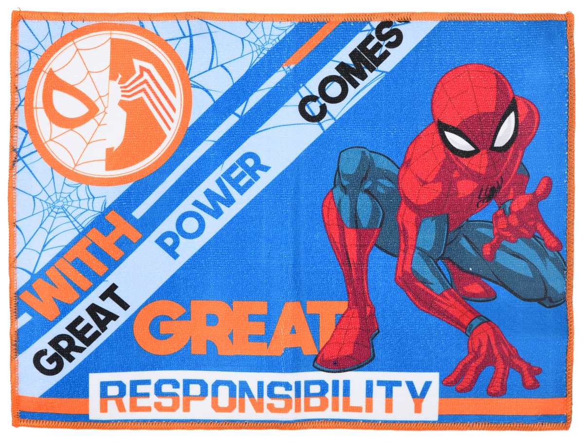 Tovaglietta Spiderman MARVEL in Tessuto da Colazione Pranzo 40x30 CM - Hy18007