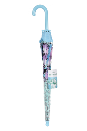 Ombrello Stitch e Angel DISNEY per Bambini 57 CM Trasparente con Apertura Manuale - Hy40118