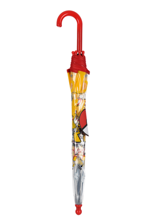 Ombrello Pikachu per Bambini 57 CM Trasparente con Apertura Manuale - Hy40091
