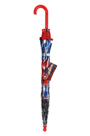 Ombrello a Cupola Spiderman MARVEL per Bambini 64 CM Trasparente con Apertura Manuale - Hy40107